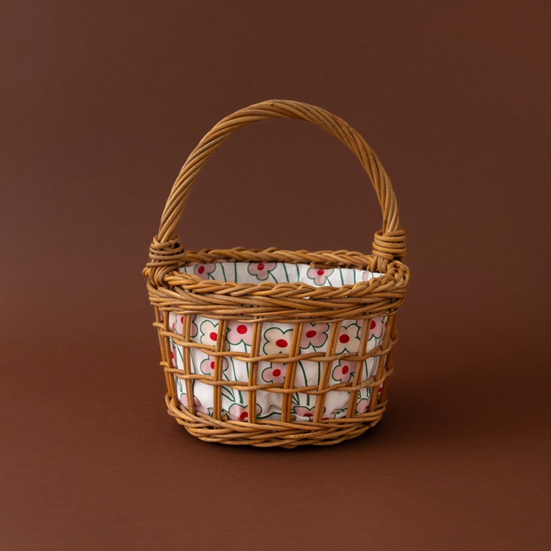 홍등 원형 손잡이 바구니