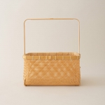 두올뜨기 사각 바구니