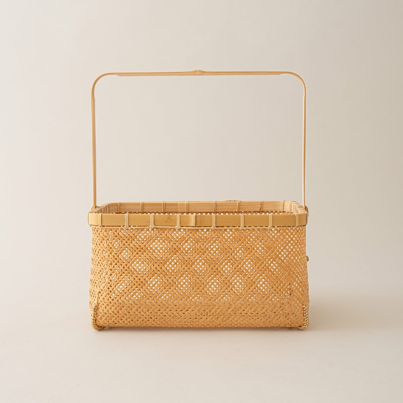 두올뜨기 사각 바구니