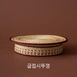 도트 바구니 레드