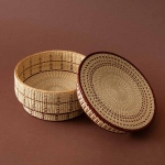 도트 바구니 레드