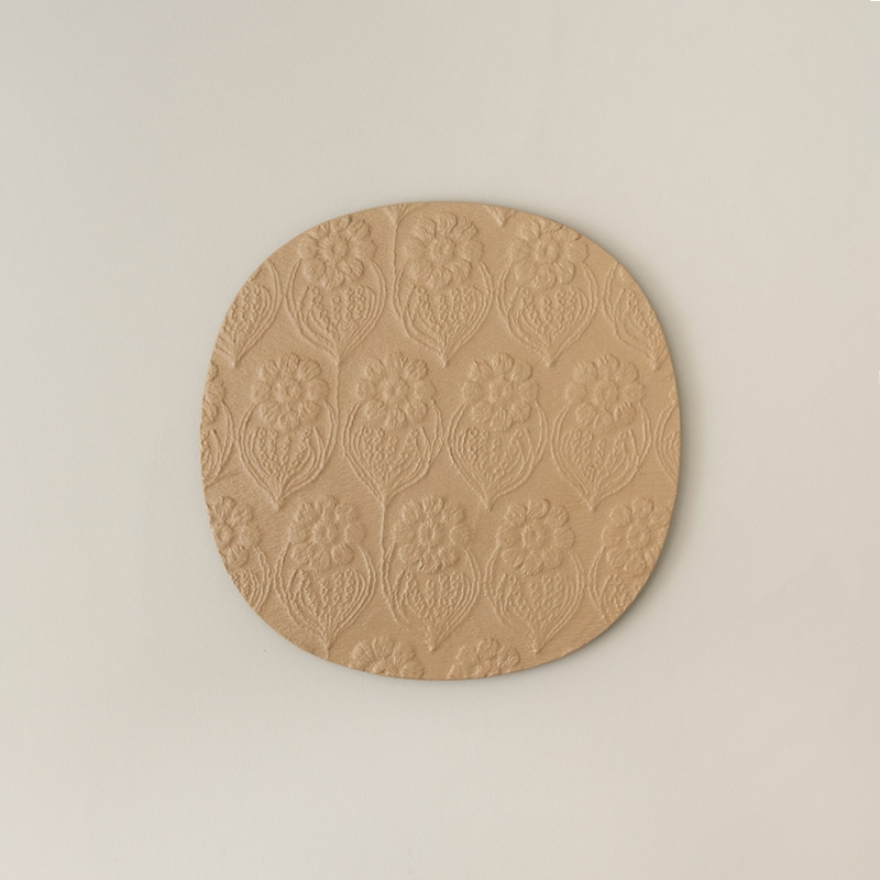 옻칠반 플라워 M - 아이보리