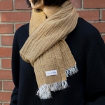Lambwool Cupro Scarf - GOLD