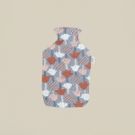 TULPPAANI Hot Water Bottle - Cinamon & Blue