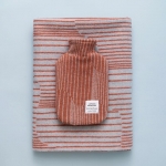 울 블랭킷 & 핫워터보틀 SET - AURORA Cinnamon