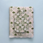 울 블랭킷 & 핫워터보틀 SET - TULPPAANI Rose & Olive