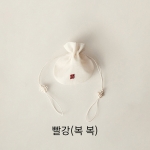 희수복 자수 두루주머니