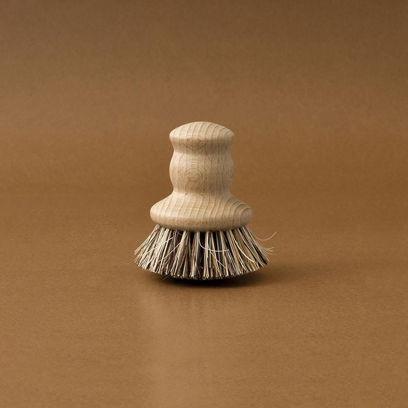 팟 브러시 곡선형