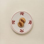원형 다식 접시 - 병오년 에디션