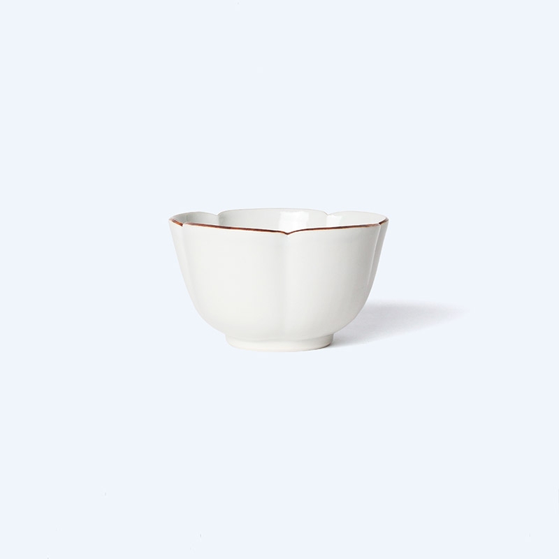 Red Rim Bowl - Floret