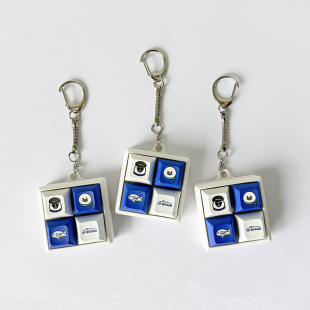 에부리&러부리 키캡 키링