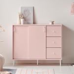 피치 1200 정리장 서랍수납장  미닫이수납장 슬라이딩 수납장