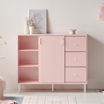 피치 1200 정리장 서랍수납장  미닫이수납장 슬라이딩 수납장