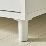 아테나 대형 서랍장 높은 서랍장  원룸 슬림 안방 화이트 5단 서랍장 900