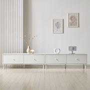 아테나 2400 티브다이 거실 TV 장식장  모던 티비 다이 서랍장 낮은 거실장 세트