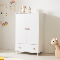 니엔 싱글 장롱 미니 옷장 1인용  원룸 안방 작은 낮은 옷장 800