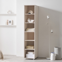 하비 슬림장 높은 수납장 오픈형  틈새 폭 좁은 수납장 400