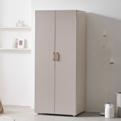 하비 키큰장 싱글장롱 원룸옷장  2단 행거형 슬림 옷장 800