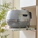 로미 400 전자레인지 선반 수납장  밥솥 다이 선반 주방 키큰 렌지대