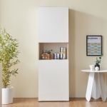 로미 600 주방 키큰 수납장 홈카페  수납장 주방 선반장 틈새장 팬트리장