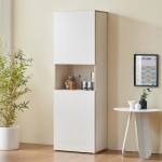 로미 600 주방 키큰 수납장 홈카페  수납장 주방 선반장 틈새장 팬트리장