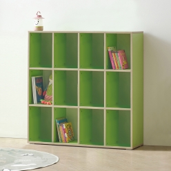 니아 낮은 책장 800 오픈 수납형  멀티 3단 소형 작은 미니 모듈 책장 수납함