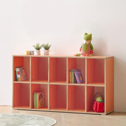 니아 낮은 책장 1200 거실 인테리어  미니 서재 슬림 틈새 모듈 책장 2단