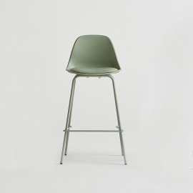 시에나 아일랜드 식탁의자 바체어 철제 매장  카운터 스탠드 바텐 높은 의자 (고정형)