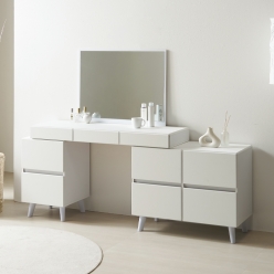 마틸다 화장대수납장 다용도  서랍형 원룸 안방 화장대 겸 책상