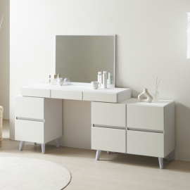 마틸다 화장대수납장 다용도  서랍형 원룸 안방 화장대 겸 책상