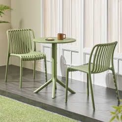 아르하 야외 테이블 의자 세트 파라솔  접이식 테라스 편의점 정원 옥상 베란다