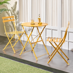 아르하 철제 야외 테이블 세트 발코니  옥상 정원 테라스 카페 야외용 테이블