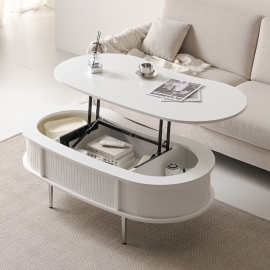 제리에 거실 리프트 업 테이블  낮은 접이식 소파 테이블 좌식 좌탁