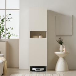 레그토 정리장 청소기장 다용도 거실  작은 틈새 로봇 청소기 수납장 1800