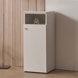 클로버 상부 오픈 수납 슬림 신발장  원룸 현관 틈새 좁은 미니 신발장 400