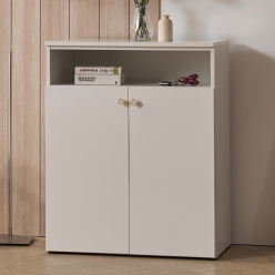 클로버 상부 오픈 수납 슬림 신발장원룸 현관 틈새 좁은 미니 신발장 800