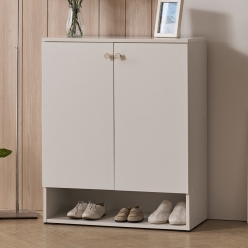 클로버 하부 오픈 수납 슬림 신발장  원룸 현관 틈새 좁은 미니 신발장 800