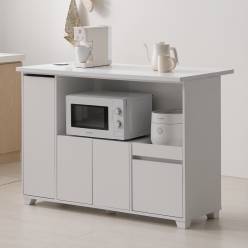 델크 아일랜드 식탁 조리대 수납장  렌지대 좁은 주방 보조 테이블 베이킹 작업대