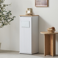 라몬 재활용 분리수거함 쓰레기통  휴지통 수납장 분리수거대 1칸