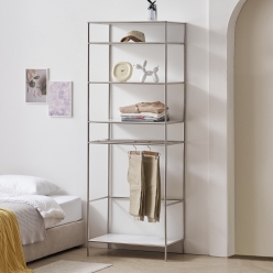 아이린 모듈 행거 3단 옷걸이 작은  틈새 오픈형 철제 행거 옷장 690