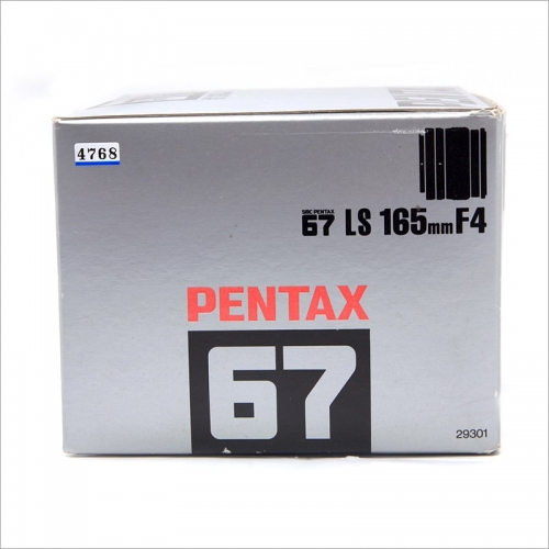 펜탁스 Pentax 67 LS 165mm f/4 [4768]