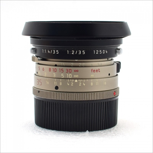 라이카 Leica Summilux-M 35mm f1.4 Titanium [4467]