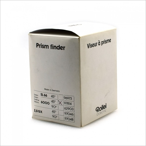 롤라이 Rolleiflex 45° Prism Finder for Rollei 6000 Series [4607]