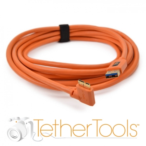 테더프로 TetherPro USB 3.0 SuperSpeed Micro-B Right Angle Cable