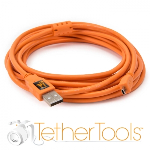 테더프로 TetherPro USB 2.0 A Male to Mini-B 8 Pin-15Ft (4.6m) / 카메라케이블/ 컴퓨터케이블
