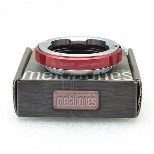 메타본즈 Metabones Adaptor Ring leica M to NEX E (Red)[신품]