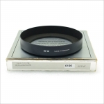 B+W 82mm Screw-In Metal Wide Angle Lens Hood [0106]