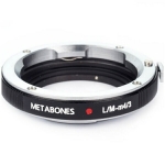메타본즈 Metabones Adaptor Ring leica M to Micro four Thirds (Black)[신품]
