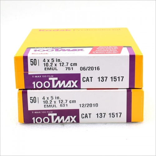 코닥 Kodak	TMX 100 4x5(50매)