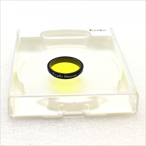 라이카 Leica 19mm Yellow Panchromatic Filter Lens E19 for Leica Elmar L39 50/3.5 35/3.5 [0669]
